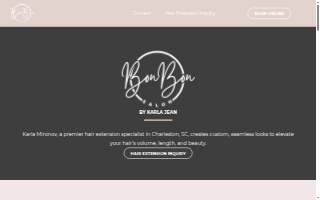 BonBon Salon by Karla Jean website