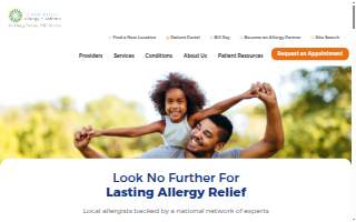 Charleston Allergy and Asthma, An Allergy Partners Practice of Mt Pleasant website