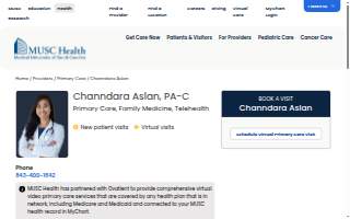 Channdara Aslan, PA-C website