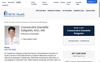 Cassandra Danielle Salgado, MD website