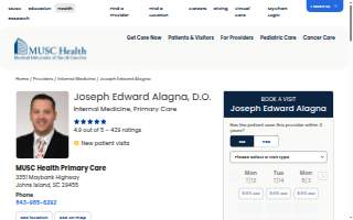 Joseph Edward Alagna, Jr., DO website