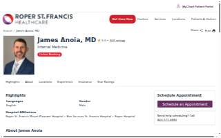 Dr. James Anoia website