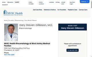 Dr. Gary S. Gilkeson, MD website
