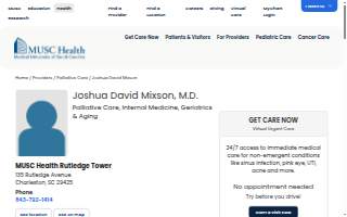 Joshua David Mixson, M.D. website