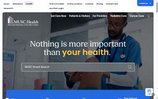 MUSC Health Magill Laser Center at Storm Eye Institute website