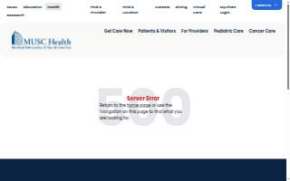MUSC Health Dermatology at University Medical Center website