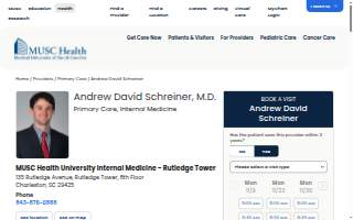 Andrew David Schreiner, MD website