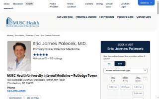 Eric James Palecek, MD website