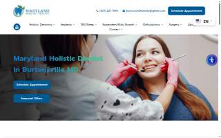 Maryland Holistic Dentist website