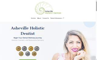 Asheville Holistic Dentist website