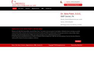 Bmp Dental website