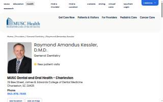 Raymond Amandus Kessler, DMD website