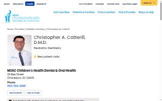 Christopher A. Cotterill, DMD website