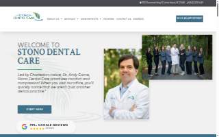 Stono Dental Care website
