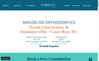 Smilebliss by Nirenblatt Orthodontics of Summerville website