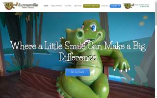 Summerville Pediatric Dentistry website
