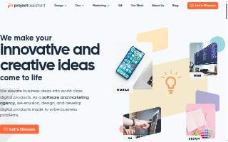 Project Assistant website