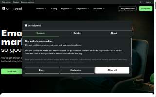Omnisend website