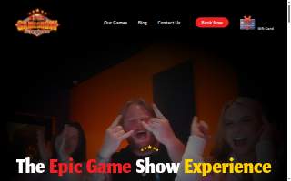 Epic Game Show Experience website