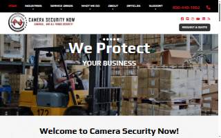 Camera Security Now website