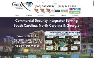 GenX Security Solutions of Myrtle Beach website