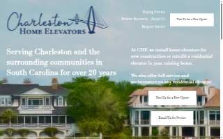 Charleston Home Elevators website