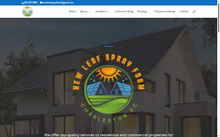 New Leaf Sprayfoam website