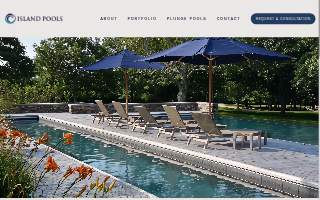 Island Pools website