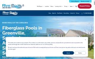 River Pools of the Carolinas website