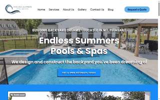 Endless Summers Pools and Spas LLC website