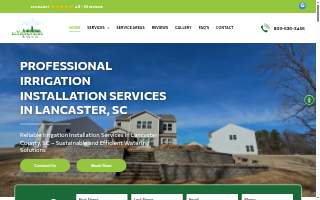 Eco Irrigations website