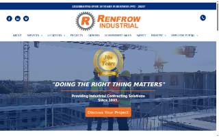 Renfrow Industrial - Charleston website