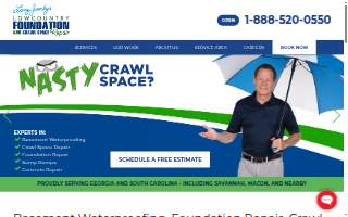 Lowcountry Foundation and Crawl Space Repair of Macon website