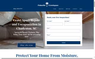 Palmetto Crawlspace website