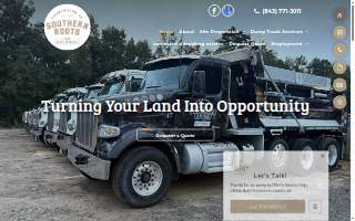 Southern Roots Land Development website