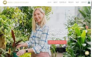 Charleston Landscape Design & Development website