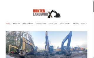Hunter Landworx LLC website