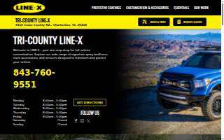 Tri-County Line-X website