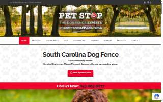 South Carolina Dog Fence website