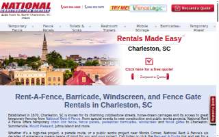 National Rent-A-Fence website
