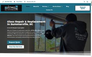 All The More Glass LLC website