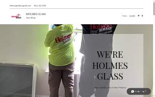Holmes Glass website