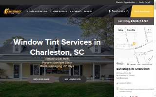 Sun Stoppers Charleston website