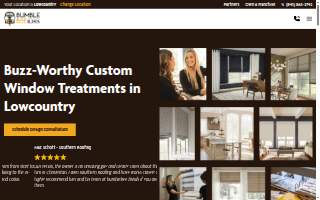 Bumble Bee Blinds of Lowcountry website
