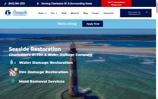 Seaside Services website