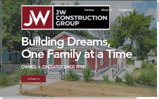 J&W Construction & Design website