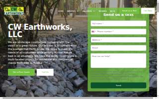 CW Earthworks website