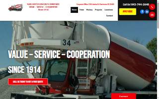 Van Smith Concrete Co website