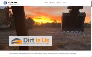 Dirt Is Us website