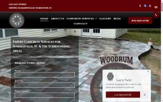 Woodrum Concrete LLC website